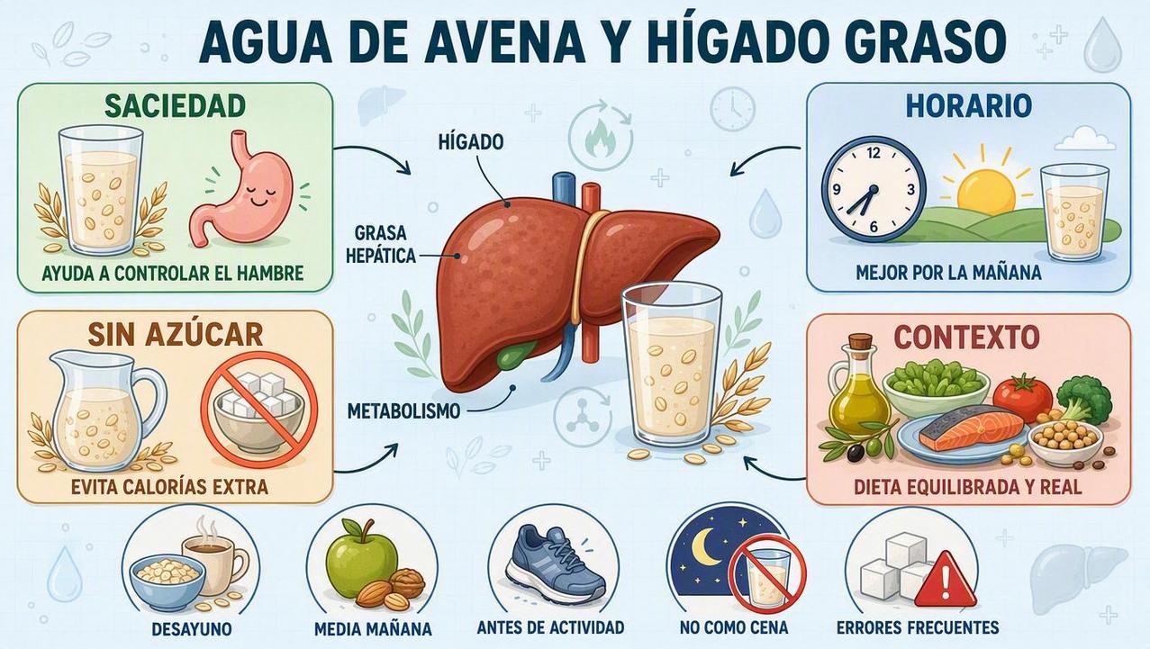 Saciedad, horario, preparación y dieta global marcan sus beneficios hepáticos.