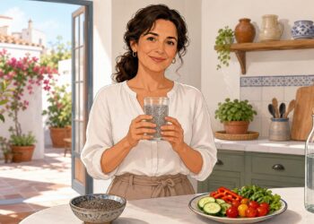 El agua de chía puede apoyar la saciedad y la hidratación.