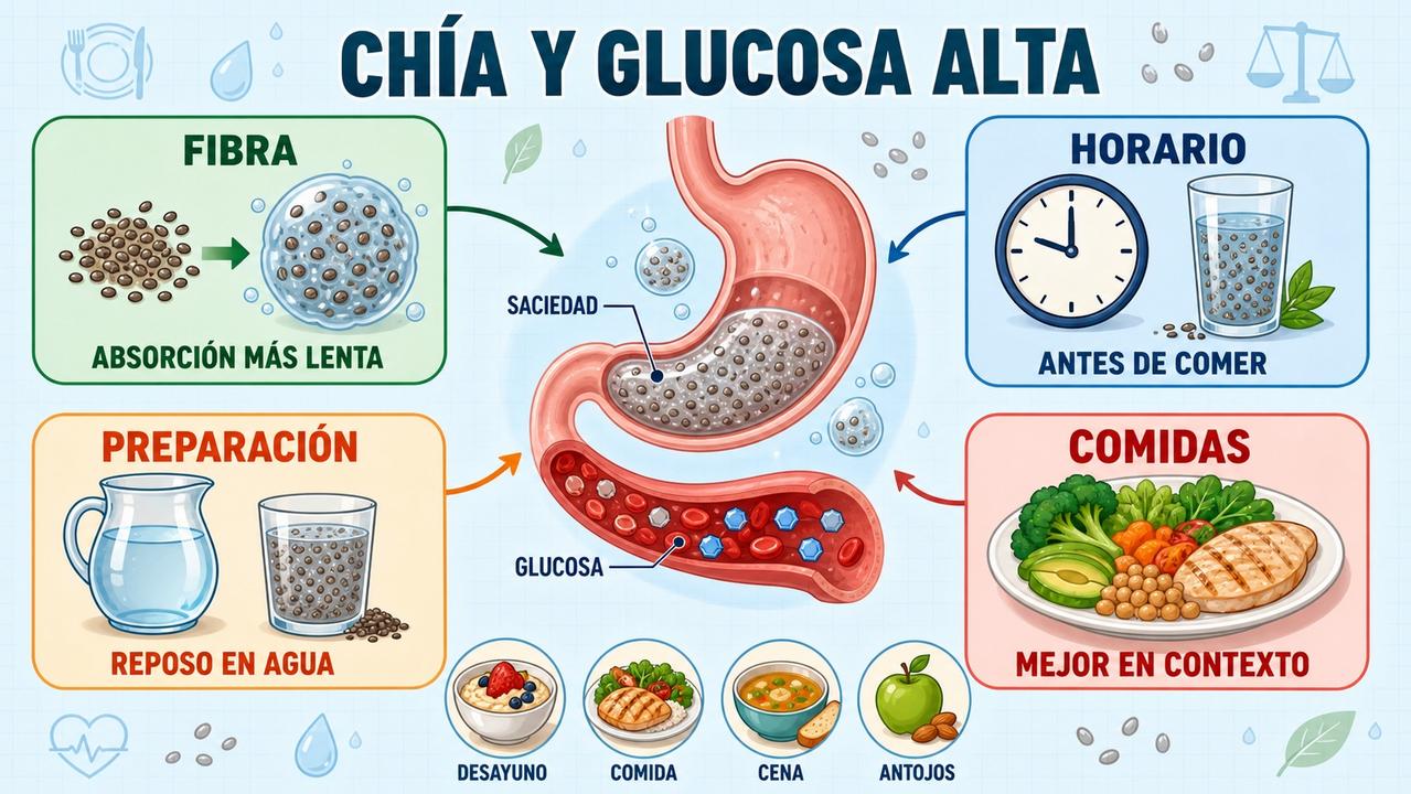 Fibra, horario, preparación y contexto alimentario marcan su utilidad metabólica.