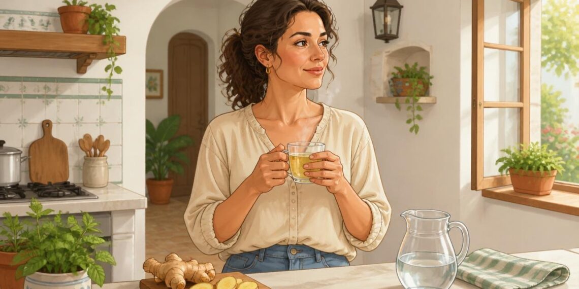 Los beneficios del agua de jengibre para la digestión y el mejor horario para consumirla
