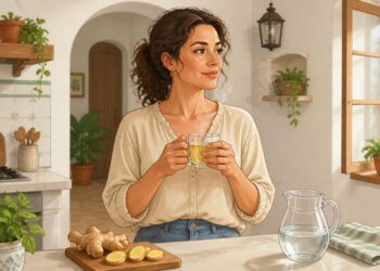 Los beneficios del agua de jengibre para la digestión y el mejor horario para consumirla