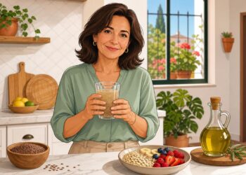 El agua de lino puede apoyar el control del colesterol dentro de una dieta saludable.