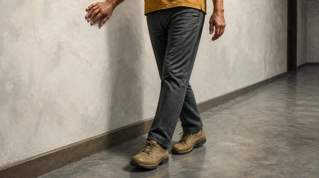 Cena mostra uma caminhada simples ao ar livre como estratégia para cuidar da saúde cerebral