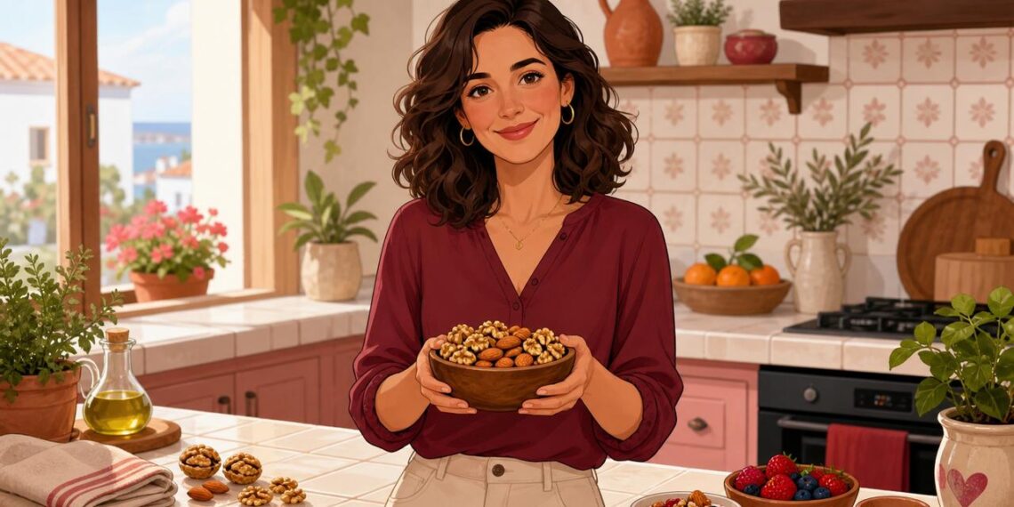 Nueces y almendras pueden apoyar la salud cardiovascular dentro de una dieta equilibrada.