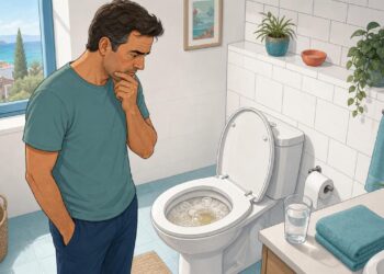 Orina con espuma o burbujas: qué significa para tu salud