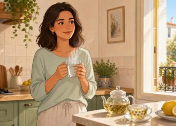 Bebidas suaves en ayunas pueden aliviar la hinchazón intestinal matinal.