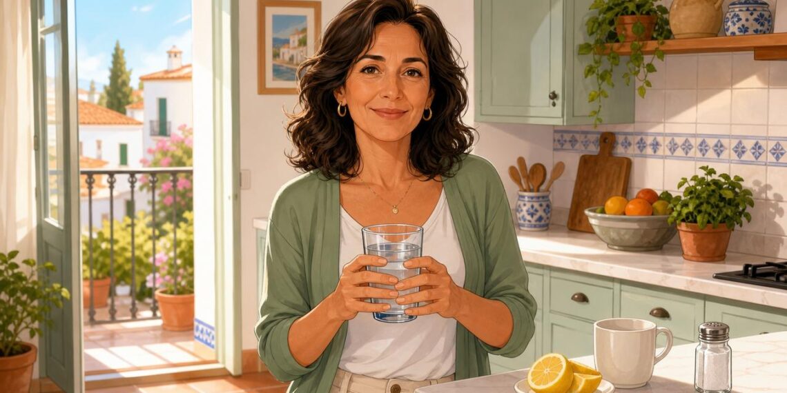 Empezar el día con agua favorece una rutina renal más equilibrada.
