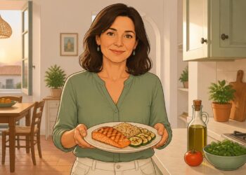Una cena equilibrada puede ayudar a amanecer con la glucosa más estable.