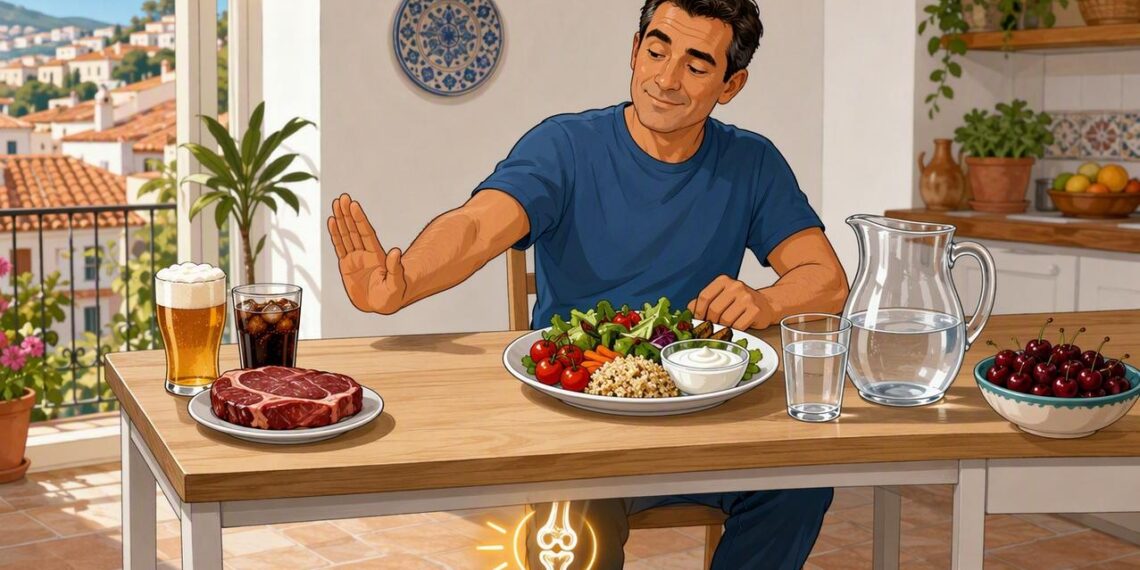 Qué comer para bajar el ácido úrico de forma natural y prevenir los ataques de gota en casa