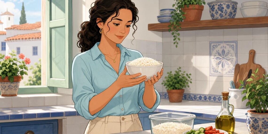 El arroz enfriado puede provocar una subida de glucosa más gradual.