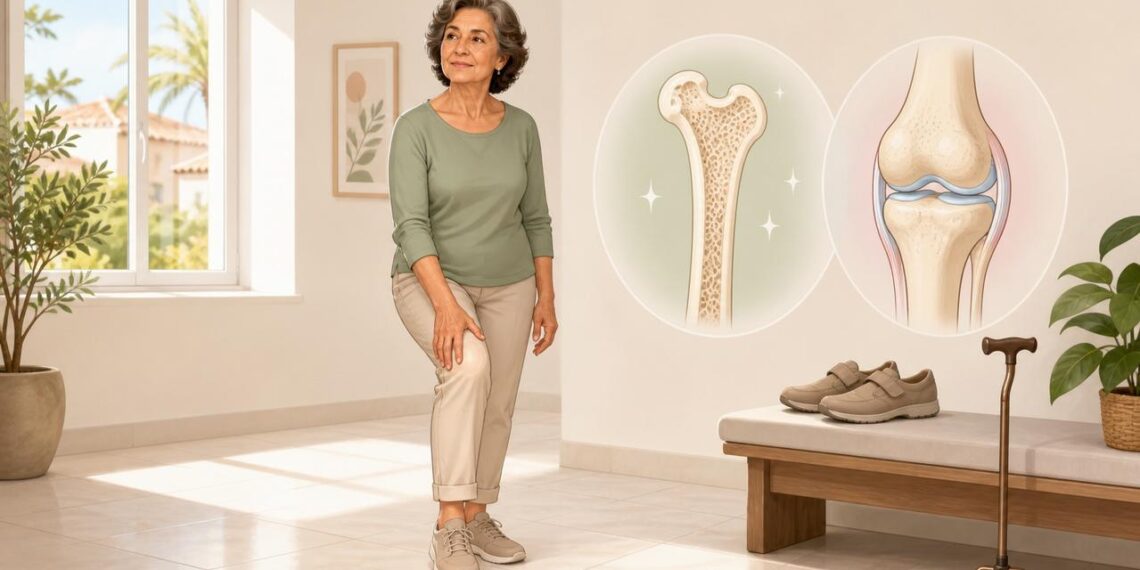 Osteoporosis y artrosis afectan distinto a huesos y articulaciones con la edad.