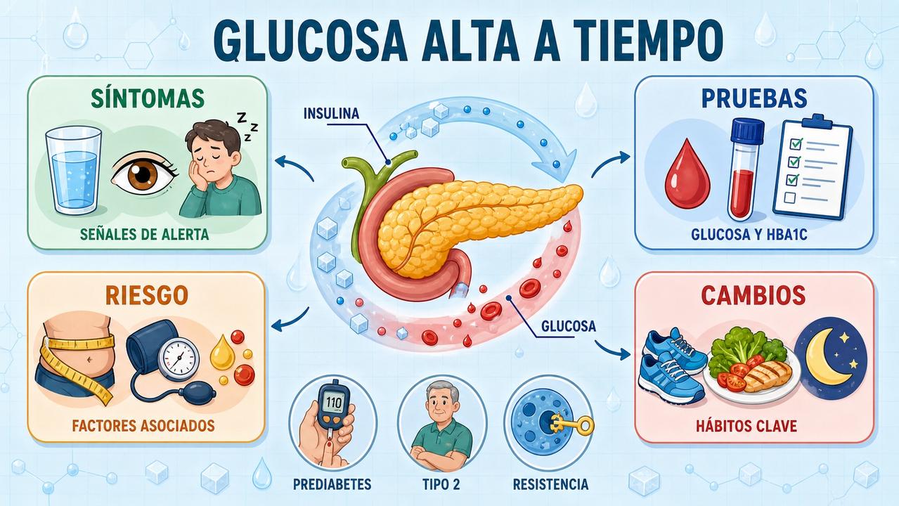 Síntomas, pruebas, factores de riesgo y hábitos clave para actuar pronto.