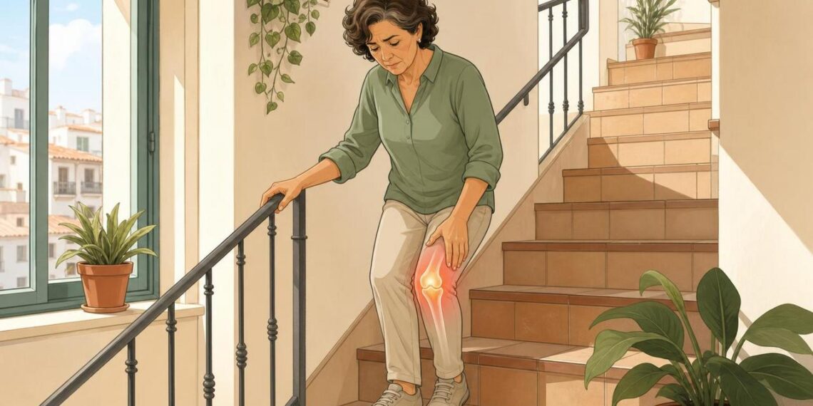 Qué diferencia hay entre subir y bajar escaleras cuando hay artrosis de rodilla