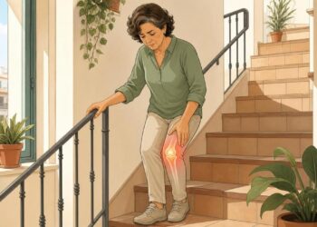 Qué diferencia hay entre subir y bajar escaleras cuando hay artrosis de rodilla