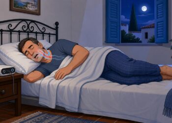 La apnea del sueño interrumpe la respiración nocturna y sobrecarga el corazón.