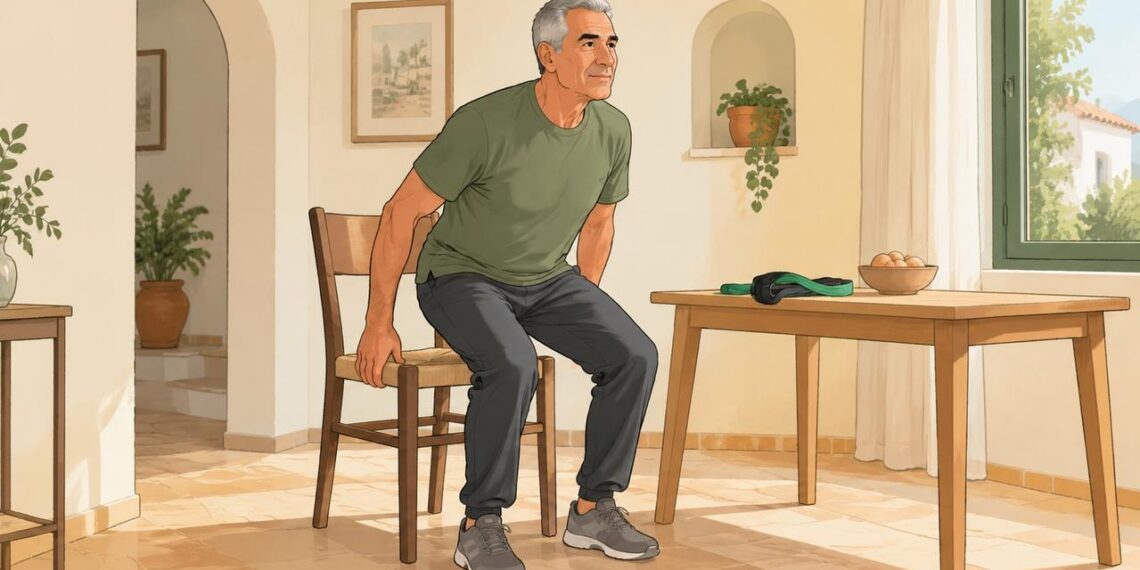 La sarcopenia reduce fuerza y autonomía desde los 60 años.