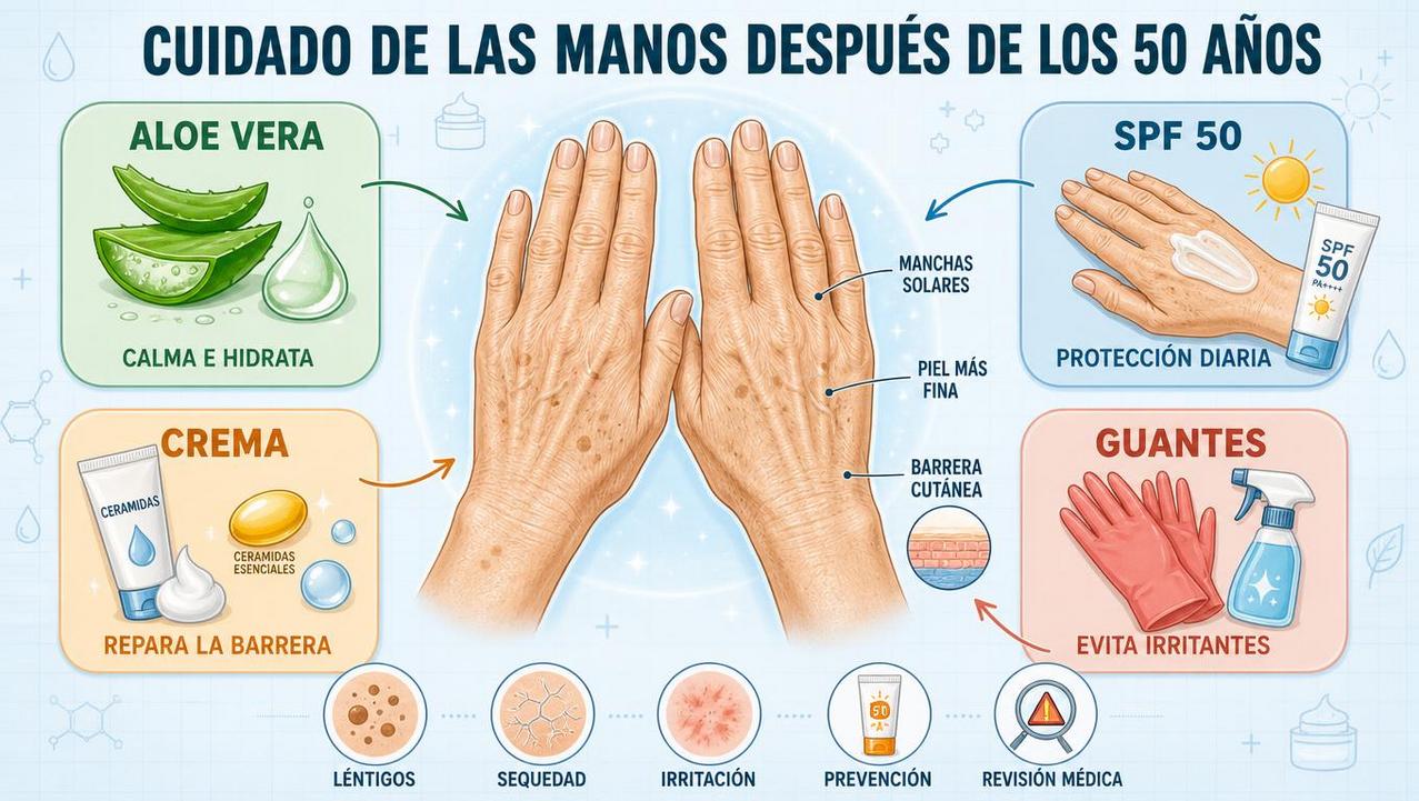 Cuatro pilares para cuidar manchas, barrera cutánea y protección diaria.