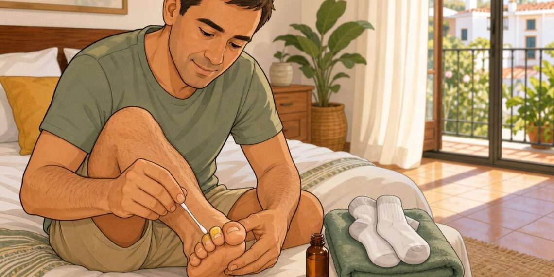 Remedio natural para los hongos en las uñas de los pies: solución casera sencilla para tratar la infección en casa paso a paso