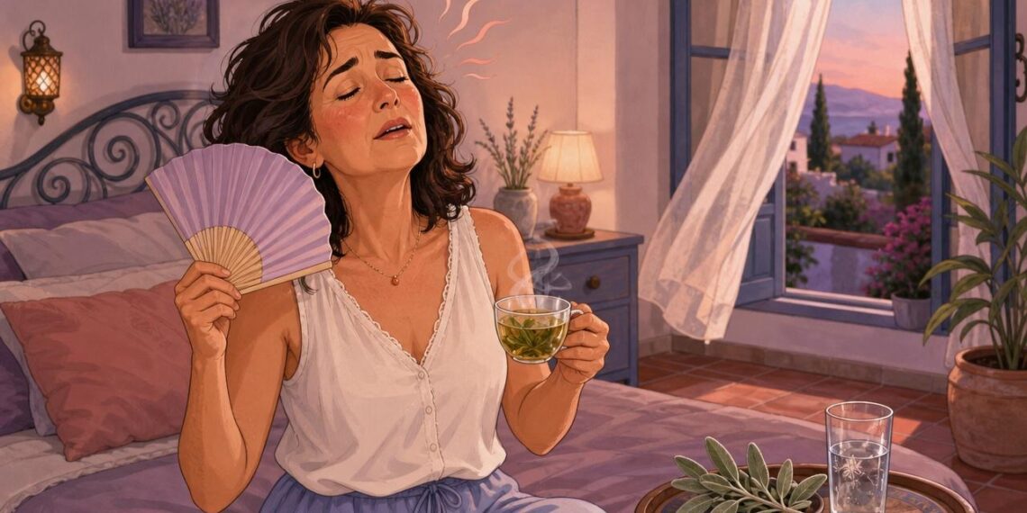 Salvia y sofocos: lo que investigan los estudios sobre esta planta y los síntomas de la menopausia