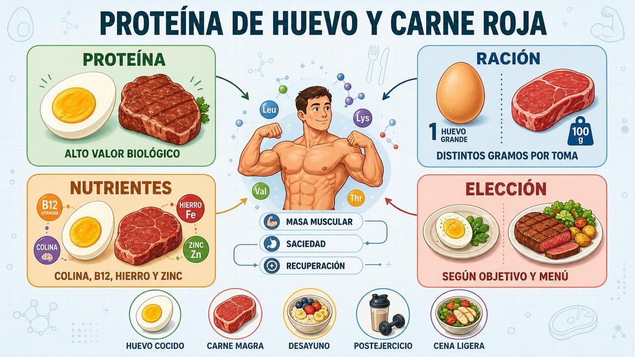 Calidad proteica, ración, nutrientes y contexto marcan la elección saludable.