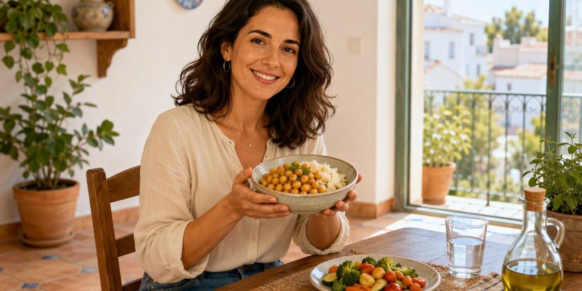 Según los expertos en nutrición, los garbanzos con arroz en el plato diario ofrecen prácticamente los mismos beneficios proteicos que la carne
