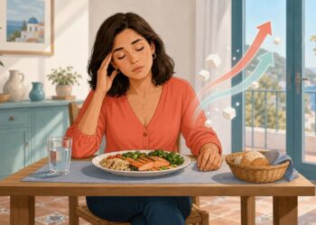 Sentir sueño después de comer no siempre se debe a la digestión, sino, en muchos casos, a los picos de glucosa y a la resistencia a la insulina
