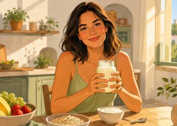 Yogur natural y kéfir pueden apoyar el intestino según tolerancia y constancia.