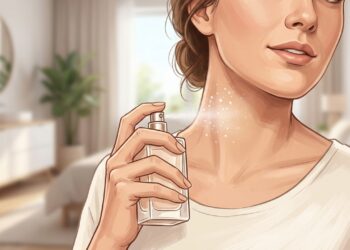 El perfume en el cuello que causó alarma en redes