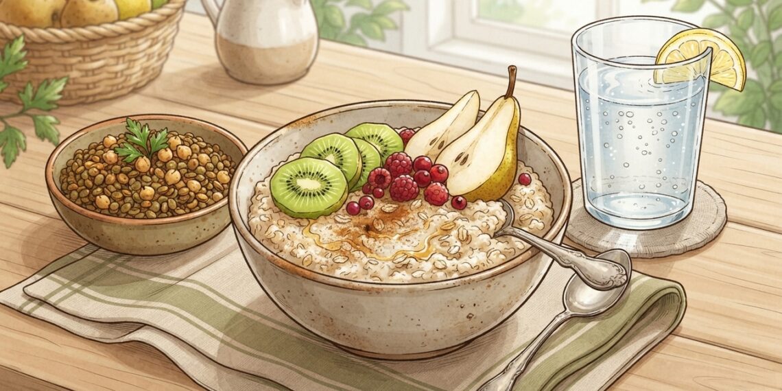 Avena, legumbres y frutas por qué tu intestino lo agradece cuando las consumes