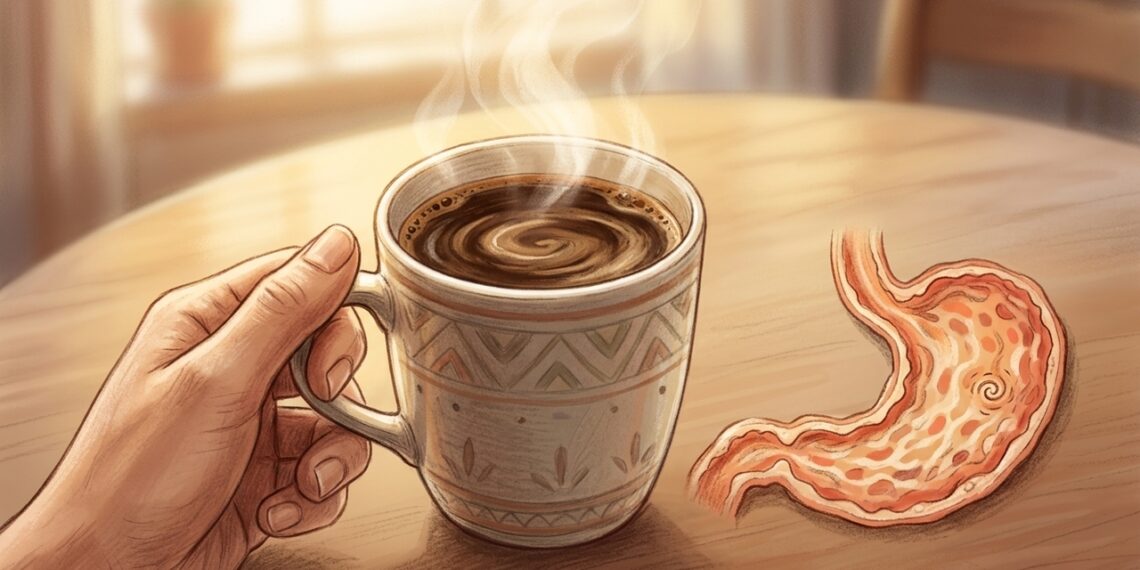 El café en ayunas no corroe el estómago, pero puede aumentar molestias digestivas.