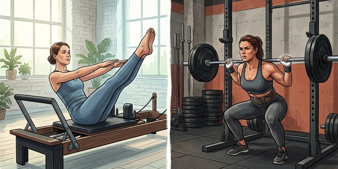 Pilates y fuerza se complementan para mejorar músculo, movilidad, estabilidad y postura.