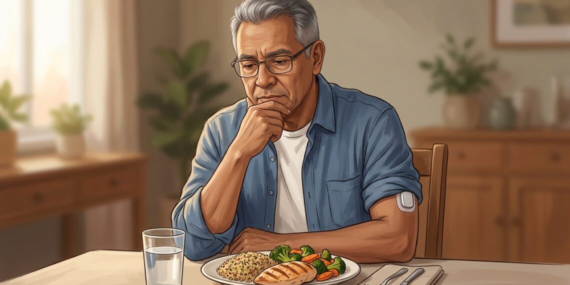 Cenar con tiempo y equilibrar el plato puede favorecer una glucosa nocturna más estable.