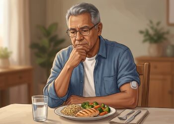 Cenar con tiempo y equilibrar el plato puede favorecer una glucosa nocturna más estable.