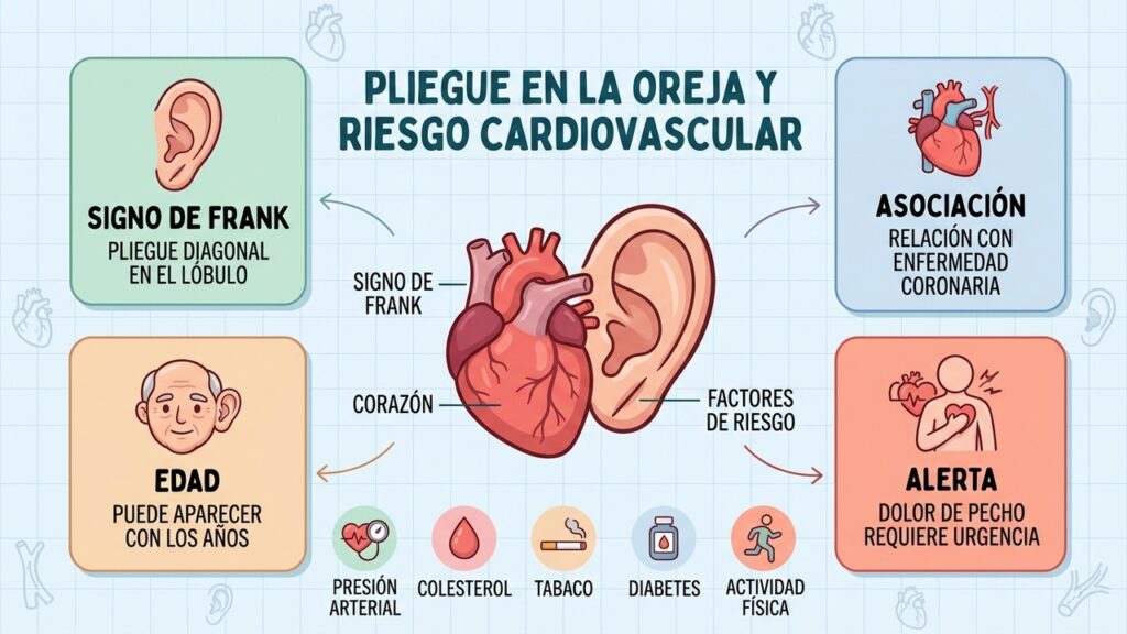 Este cambio en la oreja podría alertar sobre el corazón