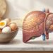 El huevo puede formar parte de una alimentación equilibrada que cuide la salud hepática.