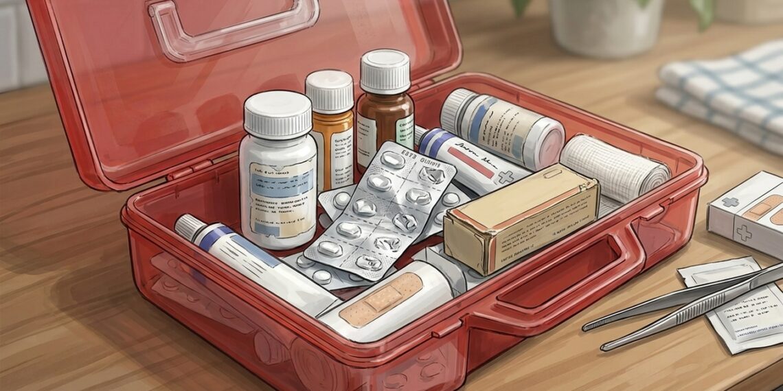 Revisar el botiquín familiar ayuda a evitar medicamentos caducados, deteriorados o mal almacenados.
