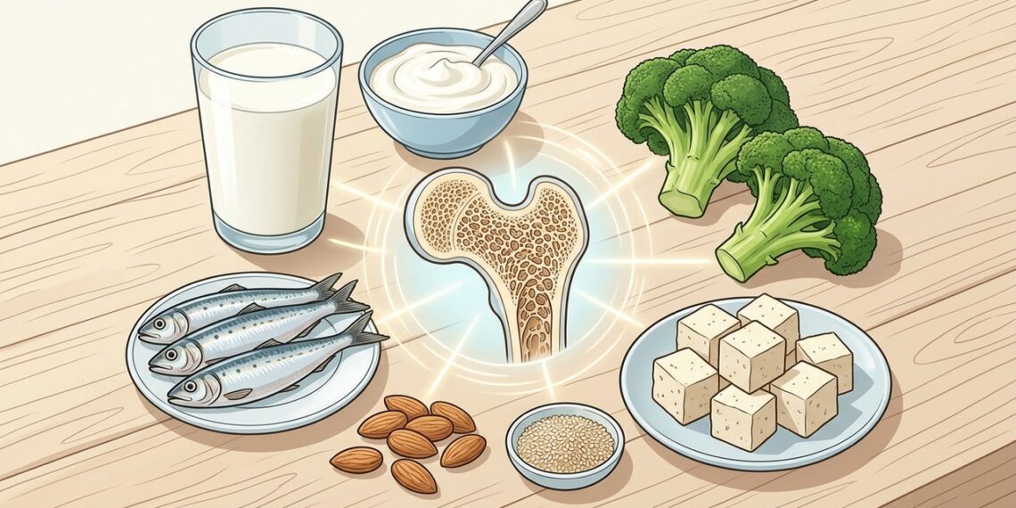 El mineral clave para cuidar los huesos y prevenir la osteoporosis a largo plazo