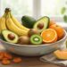 Siete frutas ricas en potasio para complementar una dieta favorable a la presión arterial.