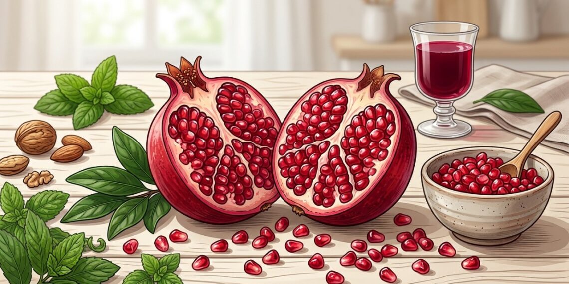 La granada, la fruta con compuestos que la ciencia ha estudiado