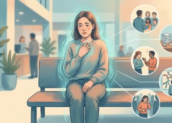 La ansiedad puede expresarse físicamente a través del corazón, la respiración y el intestino.