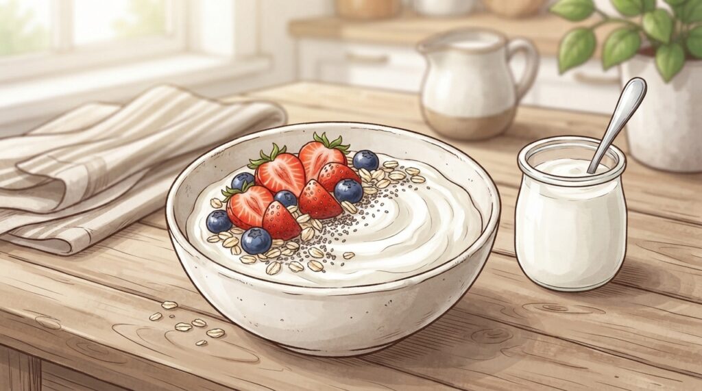 El yogur es muy bueno para la salud, pero es importante elegirlo sin exceso de azúcar
