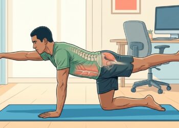 Cuatro ejercicios que ayudan a fortalecer la zona lumbar, una de las más afectadas por estar mucho tiempo sentado
