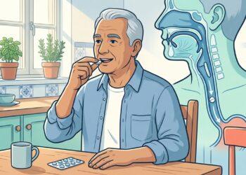 Tomar los medicamentos con suficiente agua y permanecer erguido ayuda a proteger el esófago.