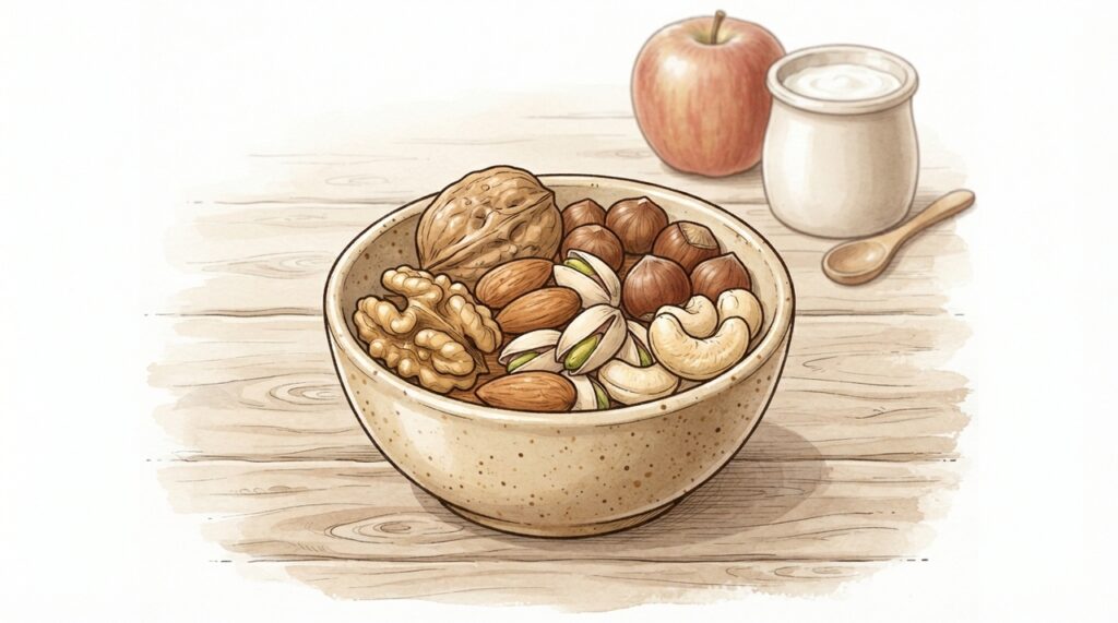 Los frutos secos son muy buenos para la salud, pero es importante elegirlos sin sal ni azúcar
