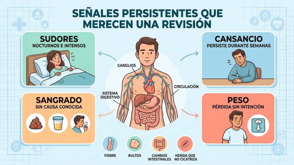 Estos síntomas pueden ser una alerta y muchos los ignoran
