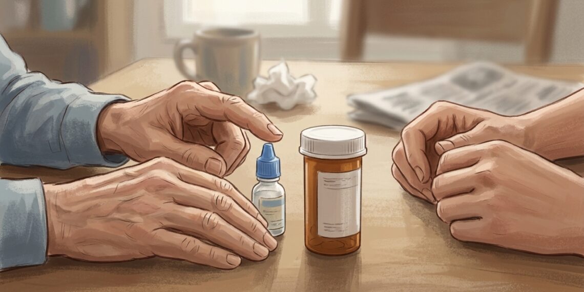 No compartir colirios ni medicamentos reduce contagios y errores de tratamiento en casa.