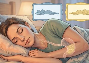 Dormir sobre el lado izquierdo puede reducir significativamente el reflujo gastroesofágico nocturno.