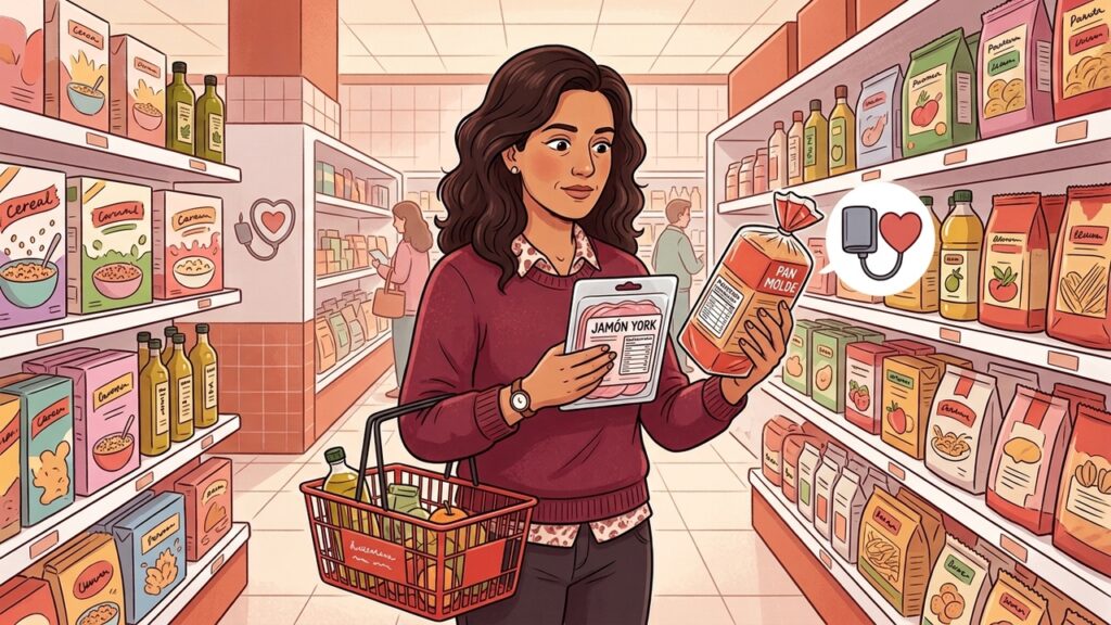Comparar etiquetas revela la sal invisible que se acumula en los alimentos procesados.