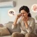 El aire acondicionado seco puede irritar ojos y vías respiratorias durante horas.