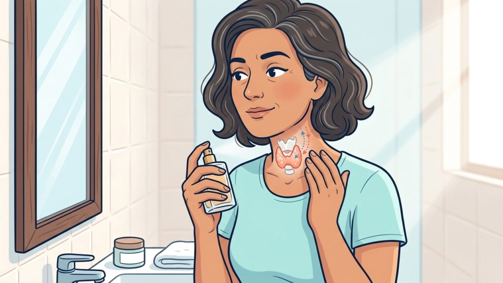 El perfume en el cuello que causó alarma en redes